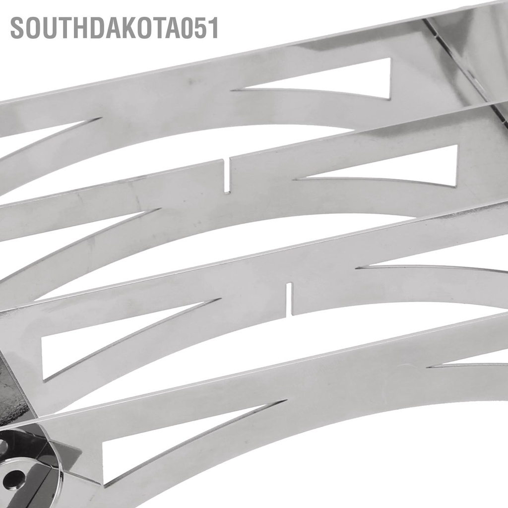 Southdakota051 Loại thẻ ngoài trời Đồ nướng Đứng cắm trại Giá đựng dụng cụ nấu ăn Di động Picnic Gấp