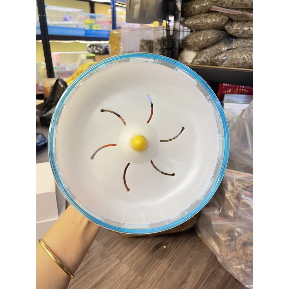 Whell chạy hamster,nhím, gắn lồng 10cm đến 21cm..