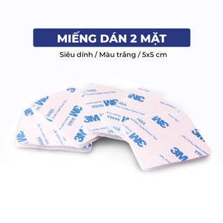 Miếng Dán Siêu Dính 2 Mặt 3M, Băng Dính 2 Mặt Chắc Chắn 50x50x3MM - Taiwan Hub