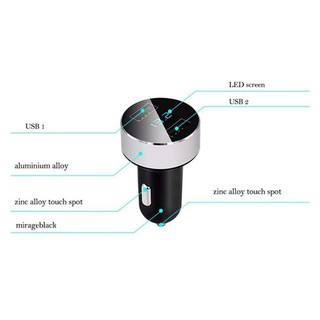 Tẩu sạc xe hơi 2 cổng usb 3.1