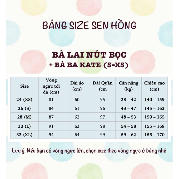 3 MÀUÁo Lam Đi Chùa - Bộ đi lễ nữ Phật tử Mẫu bà lai nút bọc màu lam mặc nhà đi chơi đều xinh chính hãng Sen Hồng