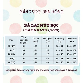 Bộ bà lai nút bọc - Hồng