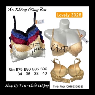 Áo ngực Lovely xuất Nhật không gọng ren mút mỏng 3028