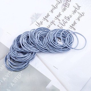 Set 100 dây buộc tóc có túi zip SC07