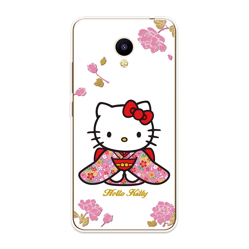 Ốp Lưng Meizu M5C M5S M6S M6T U10 U20 TPU mềm Case Hello Kitty