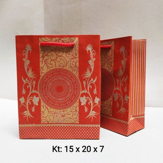 Túi giấy số 6 , kt: 15 x 20 x 7cm