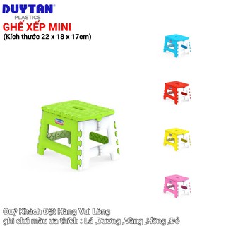 { Tổng kho giá rẻ }Ghế nhựa xếp MINI Nhựa Duy Tân