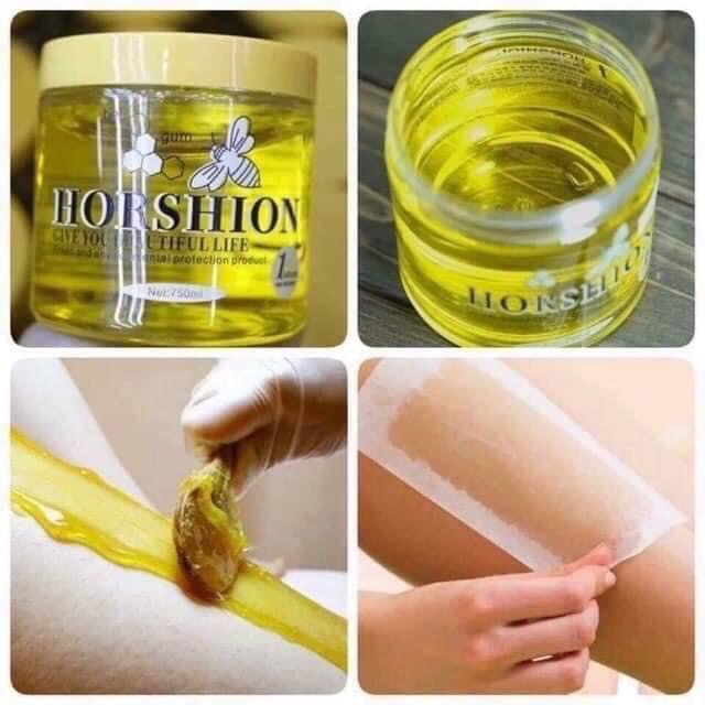 Sáp Tẩy Lông Wax Lạnh Horshion tặng kèm que gỗ