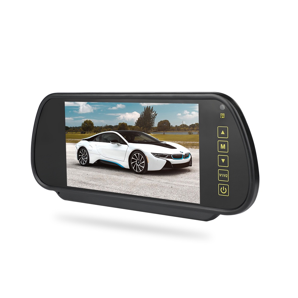 Gương Chiếu Hậu Màn Hình TFT LCD 7 Inch Hỗ Trợ Đỗ Xe Tầm Nhìn Đêm