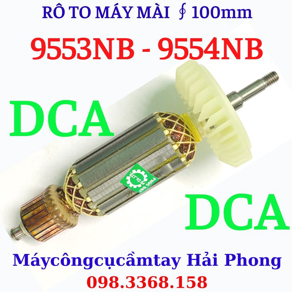 Rô to máy mài 'MKT' Mod 9553 NB / 9554 NB, mài DCA Mod.ASM15-100B , mài DongCheng Mod.DSM 15-100B