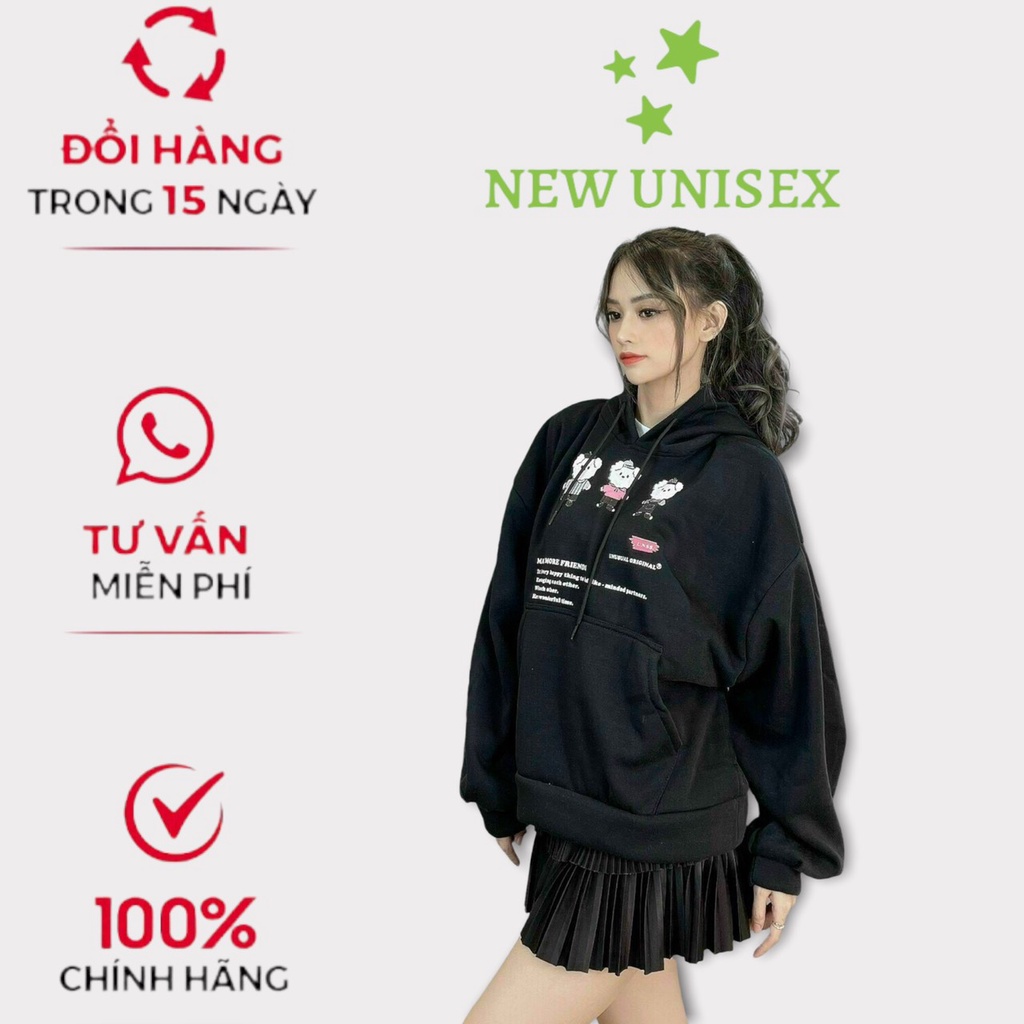 Áo hoodie ba chú lợn siêu cute