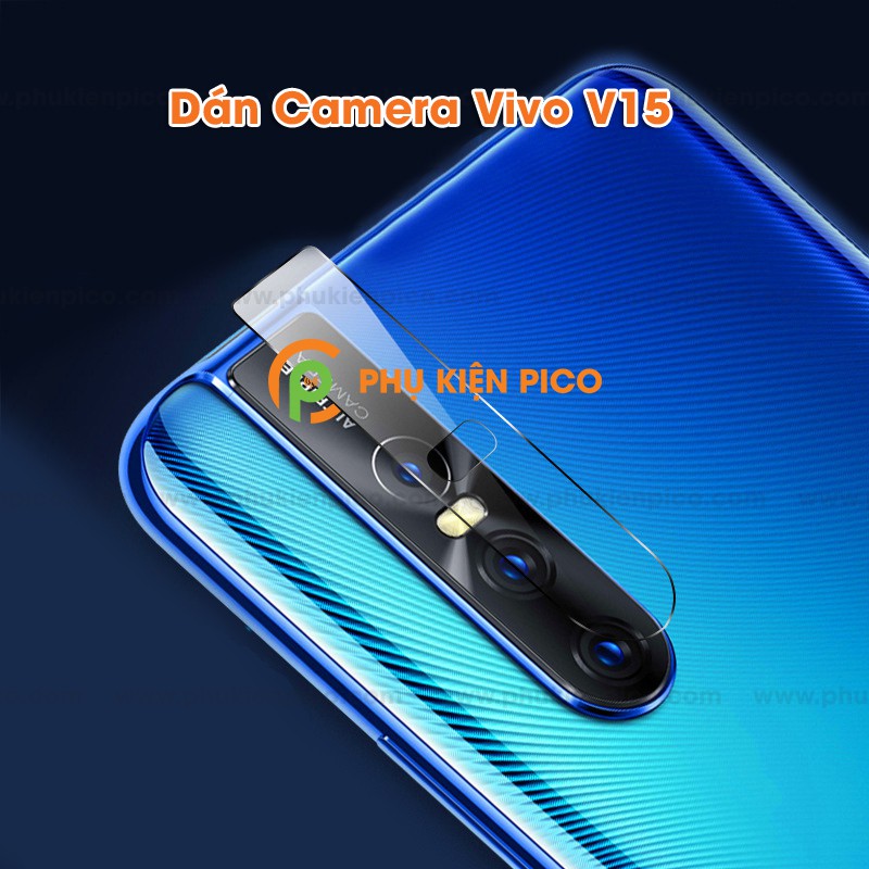 Cường lực camera Vivo V15 độ cứng 9H trong suốt không ảnh hưởng đến chất lượng chụp ảnh - Dán camera Vivo V15