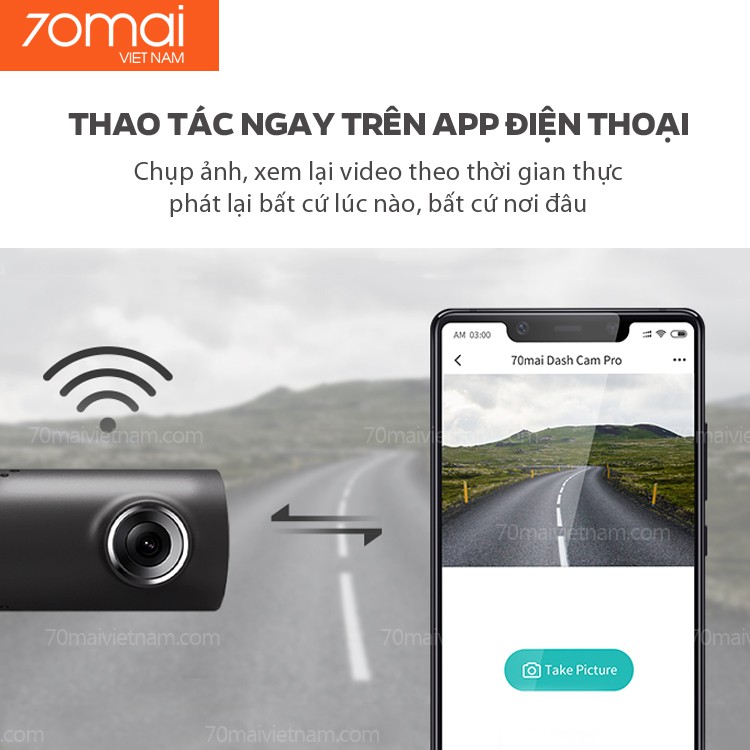 Camera Hành Trình 70Mai Smart Dashcam 1S | Full HD 1080P | WIFI | BigBuy360 - bigbuy360.vn