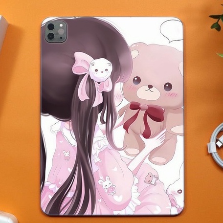 Miếng Dán Skin IPAD In Hình Gấu Dễ Thương Dành Cho Skin Ipad Pro / Skin Ipad Mini / Ipad Air