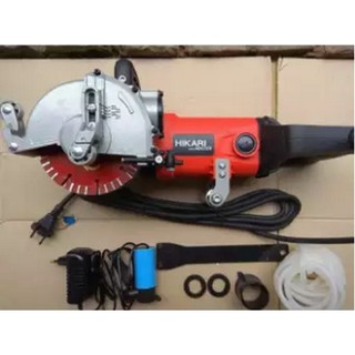 Máy Cắt Rãnh Tường Cầm Tay Hikari Thái Lan Kc05-156B Màu Đỏ Tươi (Lắp Được 5 Đĩa Cắt 156Mm) - Kios Việt
