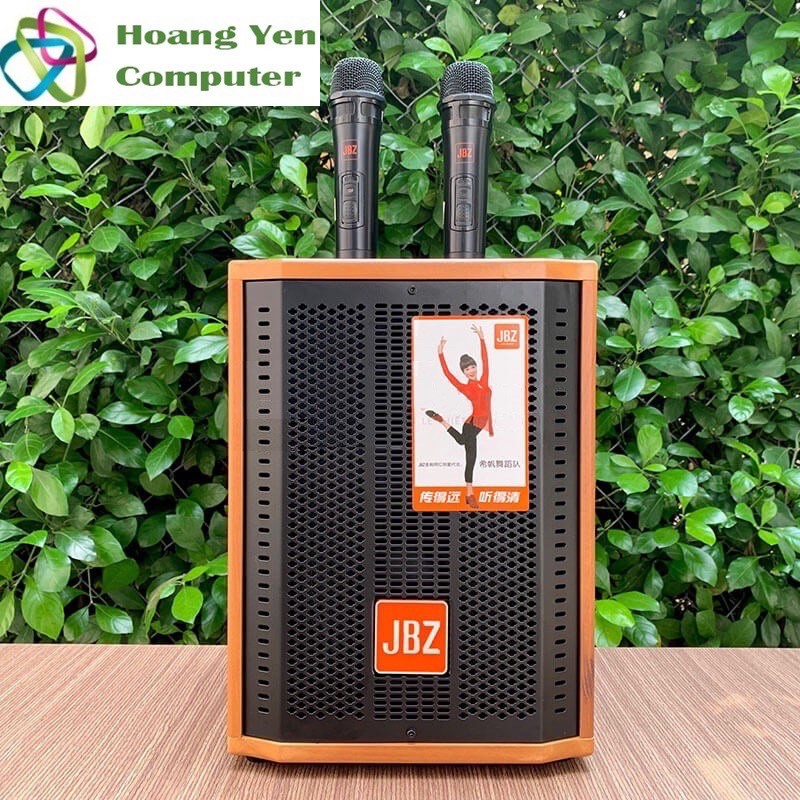 loa kéo jbz model j6 tặng 2mic không dây