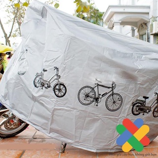 Áo trùm xe máy Loại dày mẫu hoa văn giá rẻ .