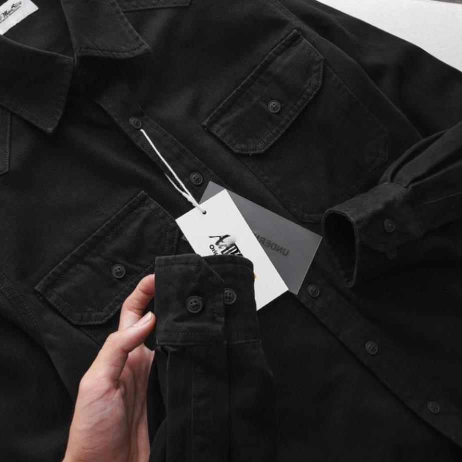 Áo sơ mi denim nam 5 màu MUSLAND | BigBuy360 - bigbuy360.vn