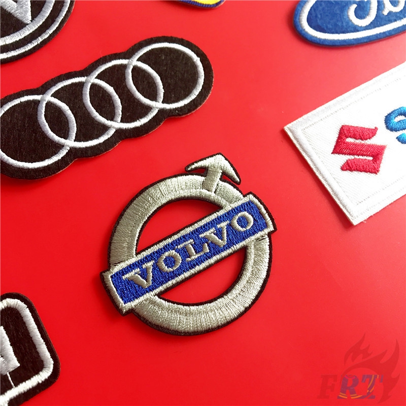 ☸ Sticker Ủi Thêu Hình Logo Xe Hơi Số 15 Thời Trang ☸ 1 Miếng Dán Ủi Lên Quần Áo (Logo Xe Hơi - Series 02)