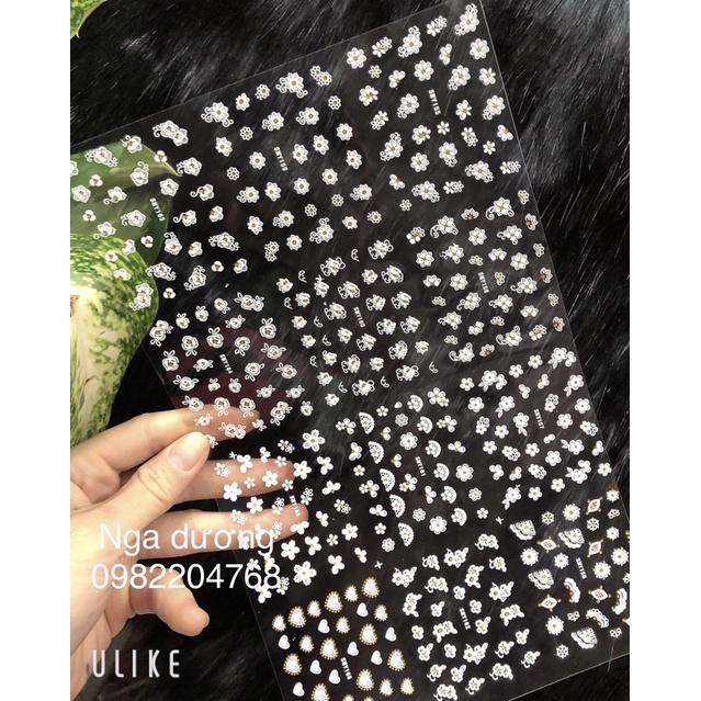 hình dán stiker Nail to sử dụng được rất nhiều
