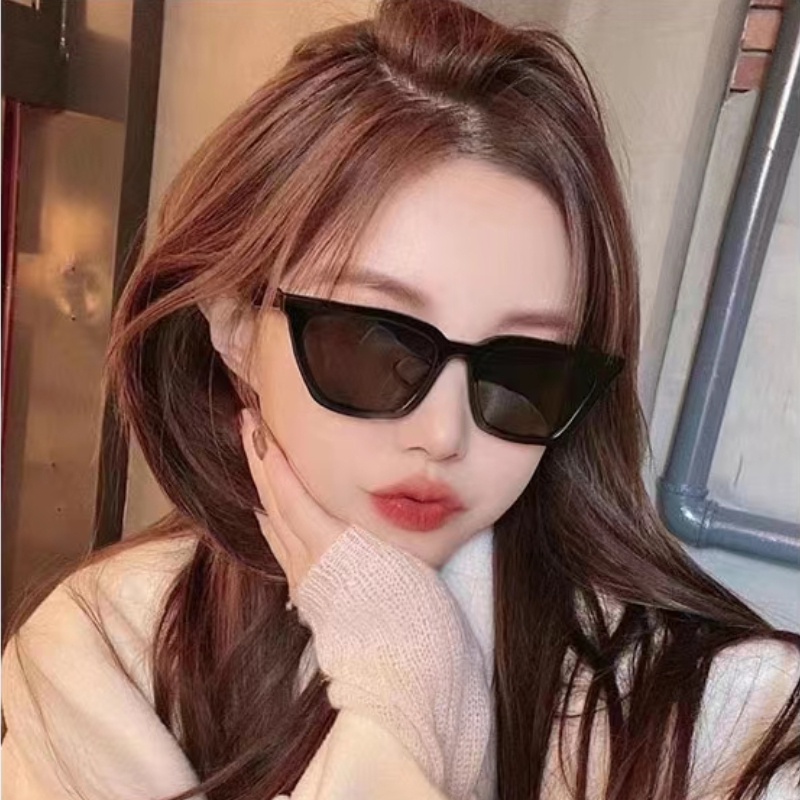 Kính Mát Thời Trang Gọng Trong Suốt Họa Tiết Da Báo Phong Cách Phương Tây