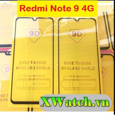 Cường Lực Xiaomi Redmi Note 9 4G Redmi 10x 4g Full Màn Full Keo