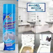 Bình xịt vệ sinh phòng tắm đa năng, bình tẩy vết bẩn đa năng màu xanh mới