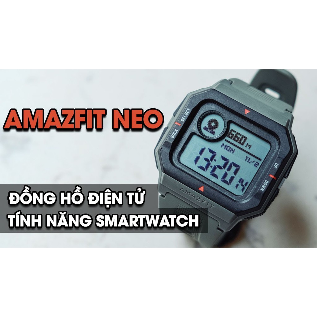 Đồng hồ thông minh Xiaomi Amazfit NEO - Hàng Chính Hãng - Bảo Hành 12 Tháng