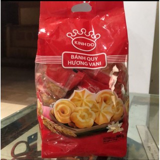 Bánh quy bơ hương Vani túi 600g