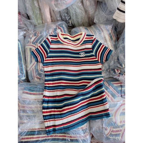 ÁO LEN ÔM KẺ NGANG X SANG CHẢNH MS10001