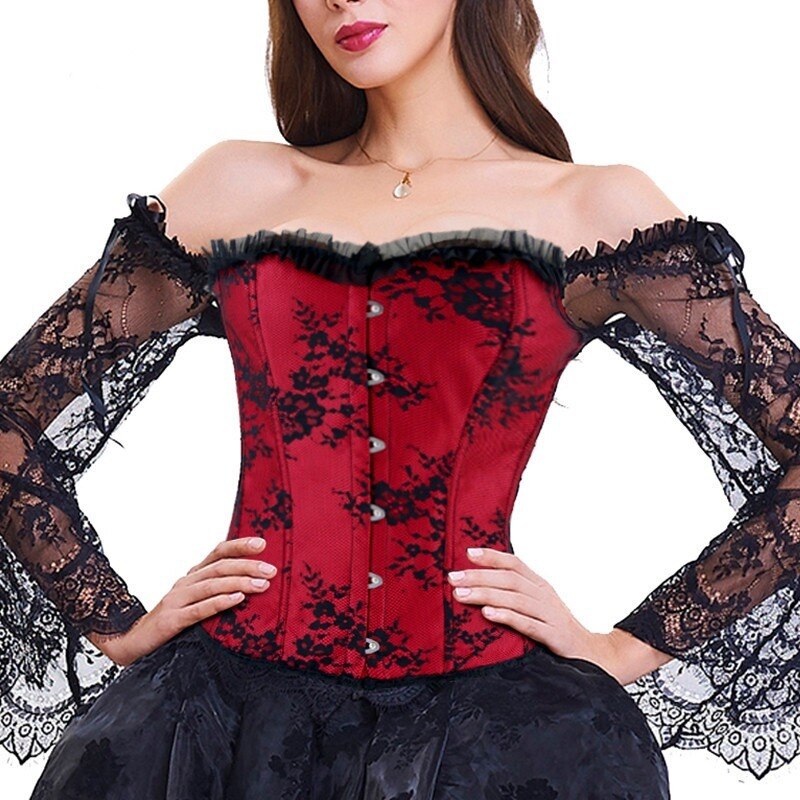 Áo Corset Phối Ren Gợi Cảm Cho Nữ