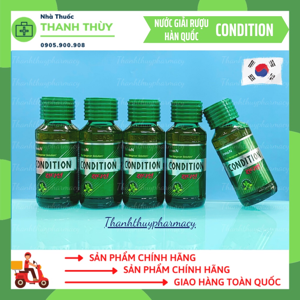 Nước Giải Rượu Mát Gan Hàn Quốc CONDITION - Chai 75ml