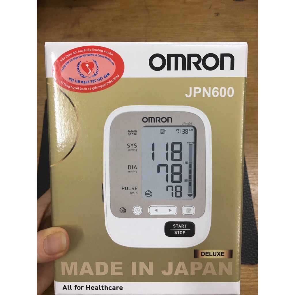 MÁY ĐO HUYẾT ÁP OMRON JPN600