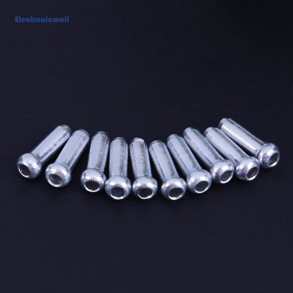 Set 100 Đầu Bịt Dây Phanh Xe Đạp Bằng Nhôm