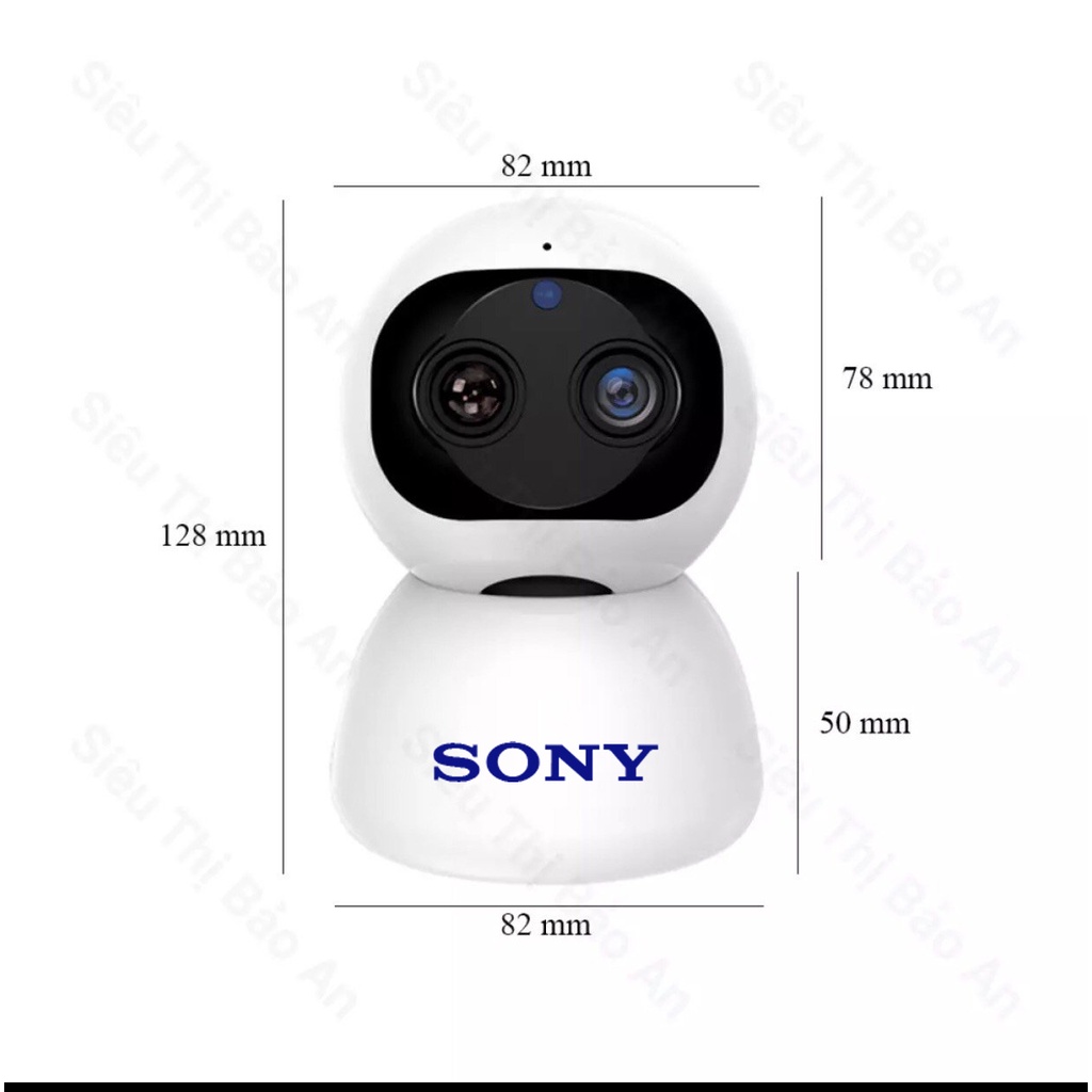 Camera wifi SONY Zoom SM400-CT 10X hình ảnh sắc nét - Đàm thoại 2 chiều - Hồng ngoại xem đêm - Bảo hành 12 tháng