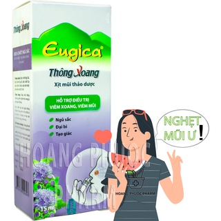 Xịt Mũi Eugica Thông Xoang 15ml