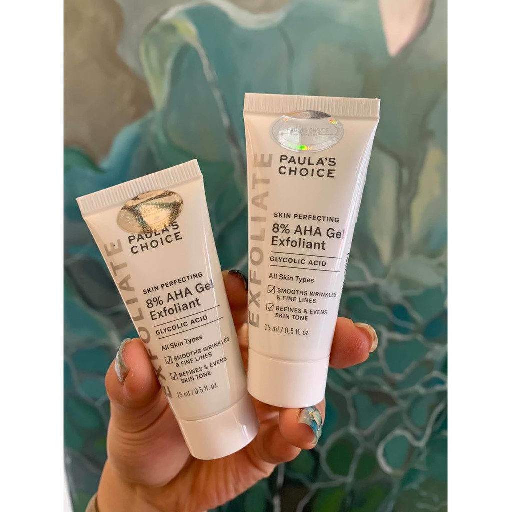 Gel Siêu Làm Sáng, Mờ Thâm Nám &amp; Chống Lão Hóa Paula's Choice Skin Perfecting 8% AHA Gel Exfoliant