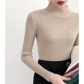 áo len nữ cổ 3 phân