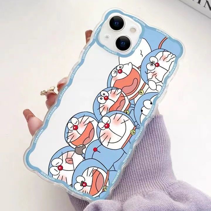 Ốp Điện Thoại TPU Trong Suốt In Mèo Hoạt Hình Cho Iphone 13 Pro Max/12/11/XS/ XR/ X/ 8/ 7/6 Plus Mini SE 2020