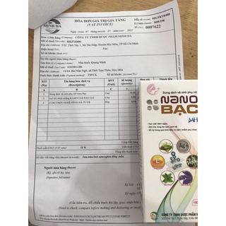 DUNG DỊCH VỆ SINH PHỤ NỮ NANO BẠC( chai 100ml)