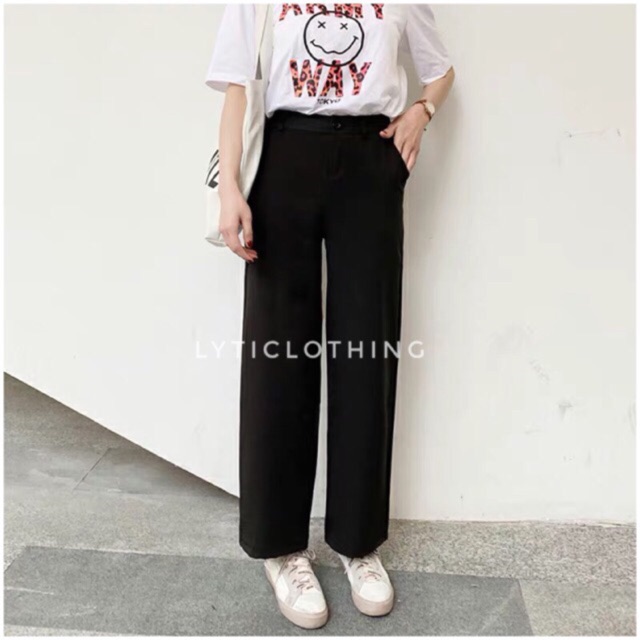 Quần M21 ống rộng Ảnh thật