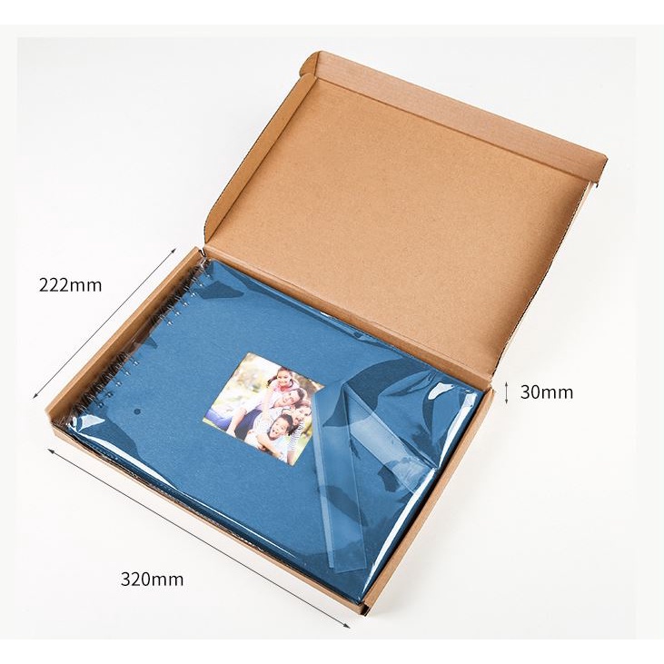 Album ảnh có lớp nilon dán sẵn size A4