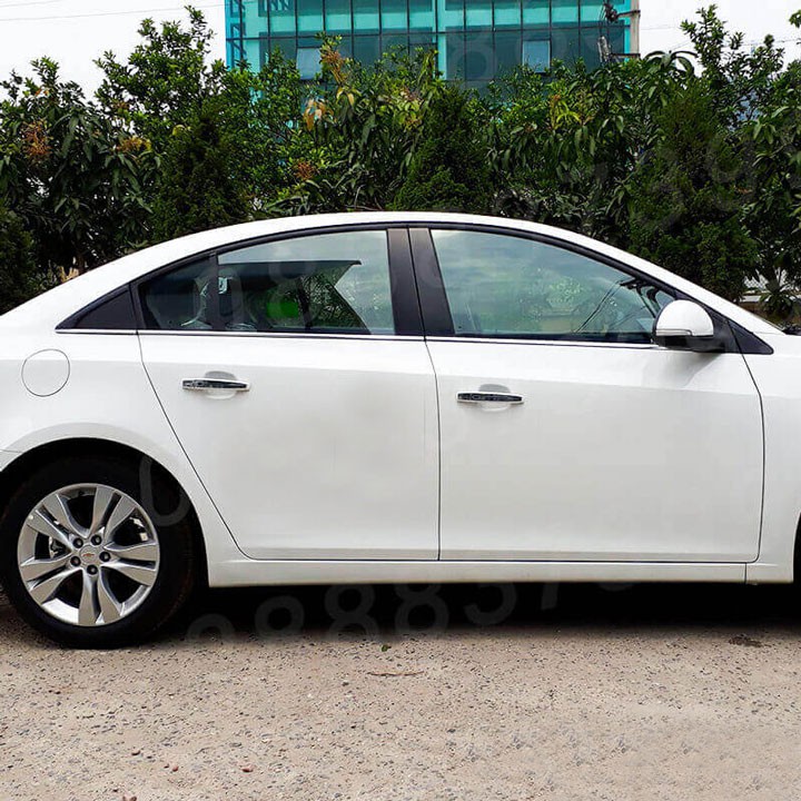 Bộ Nẹp Viền Cong Kính ,Chân Kính Inox Dành Cho Xe Ô Tô - Chevrolet Cruze 2012-2018