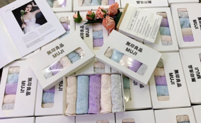 BÁN SỈ HỘP SÉT 5 QUẦN LÓT MUJJI CHO NỮ | BigBuy360 - bigbuy360.vn