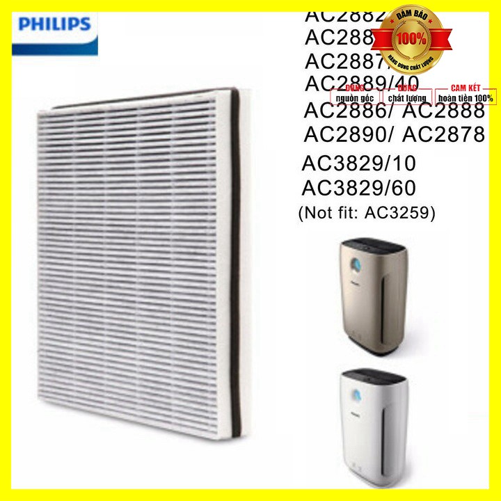 Tấm lọc, màng lọc không khí Philips FY2428 dùng cho mã AC2882, AC2885, AC2887, AC2889, AC2886, AC2888, AC2890,  AC2878