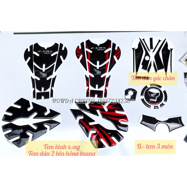 Tem keo nổi dành cho CBR150 2016-2018/2019
