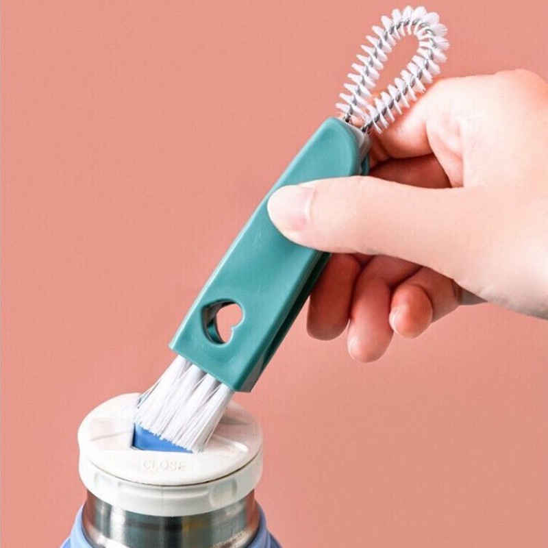 Dụng cụ vệ sinh bình nước 3 trong 1 đa năng