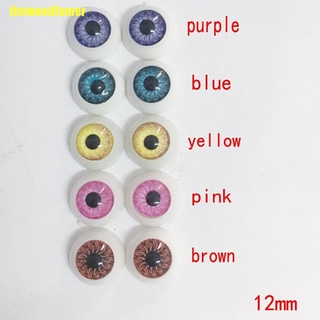 1 Cặp Mắt Nhựa 12mm Cho Búp Bê