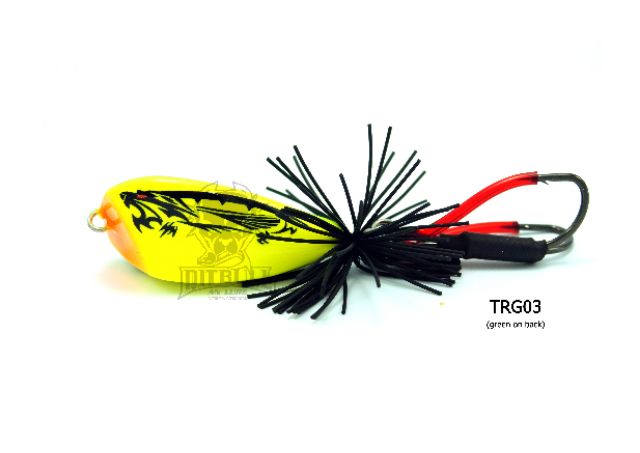 Nhái gỗ Pitbull Triga 43 - mồi giả câu lure cá lóc Thái Lan - 4.3cm 10gr