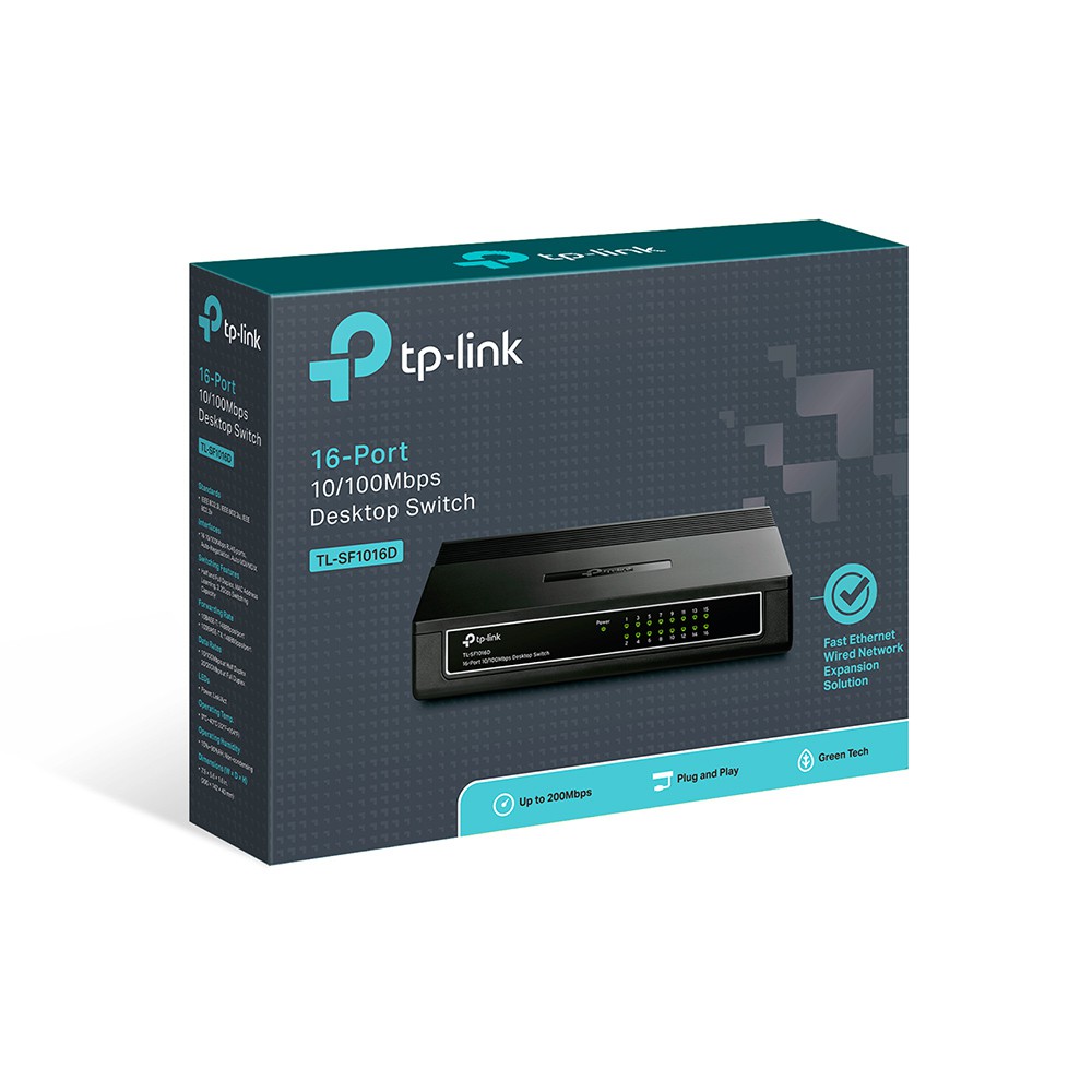 Bộ chia mạng TP-Link TL SF1016D 16-port 10/100Mbps